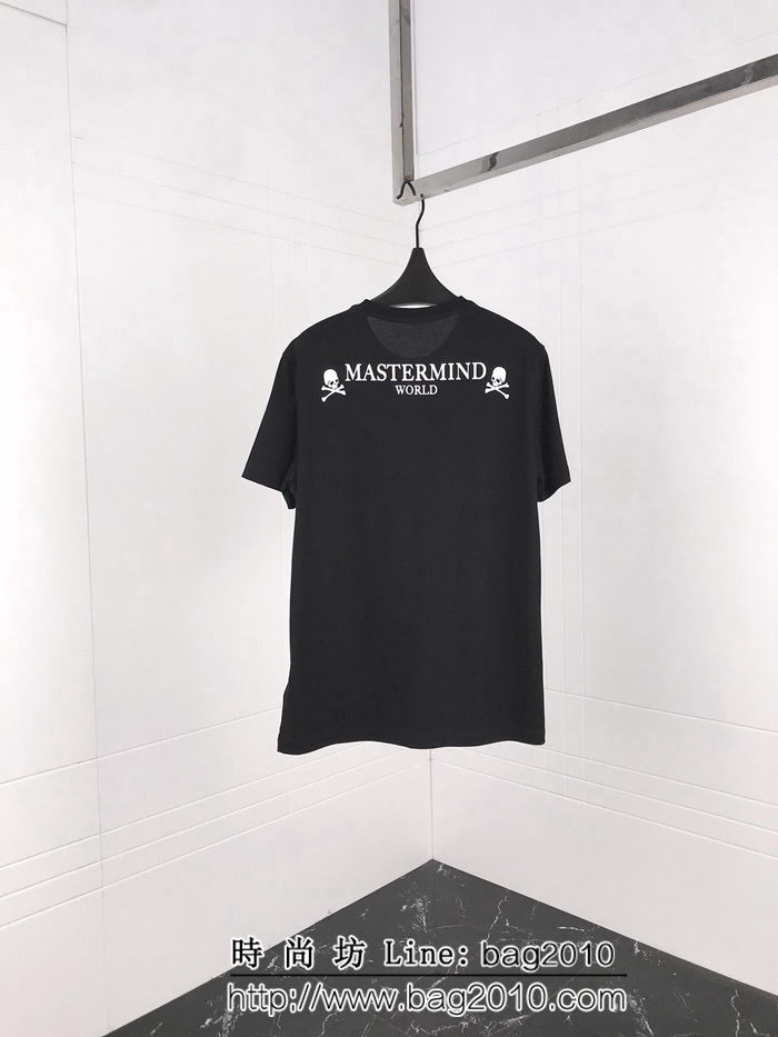 MMJ Ｍastemind world19AW早春新款 英文字母印花骷髏 純棉短袖 男女同款 ydi2160